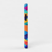 波状鮮やか抽象芸術アート Case-Mate iPhoneケース (裏面/右)