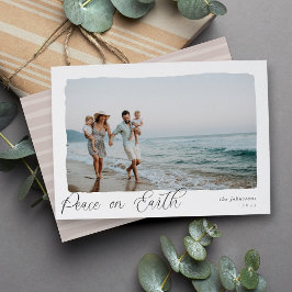 波状 |地球シンプルの水平平和の写真 シーズンカード