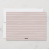 波状 |横型シンプル写真ハヌカー シーズンカード (裏面)