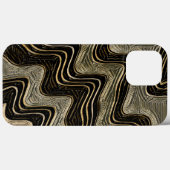 波男らしクール抽象芸術モダンガイおもしろい Case-Mate iPhoneケース (裏面 (横))