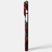 波疑問に思動中のクジラ Case-Mate iPhoneケース (裏面 / 左)