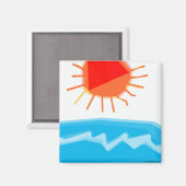 波磁石 マグネット (正面/裏面)