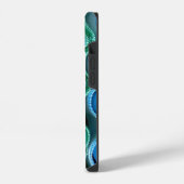 波立つ虹 iPhoneケース (左側面)