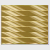 波紋のある金ゴールドラッピング紙 ラッピングペーパー (フラット)