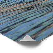 波紋の対称性 ポスター (角)