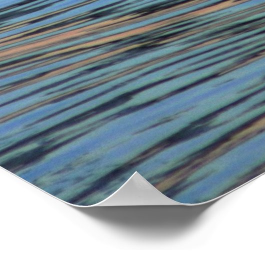 波紋の対称性 ポスター (角)