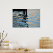 波紋の対称性 ポスター (キッチン)