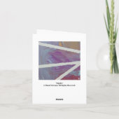 波紋 サンキューカード (裏面)