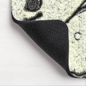 波紋 マウスパッド (コーナー)