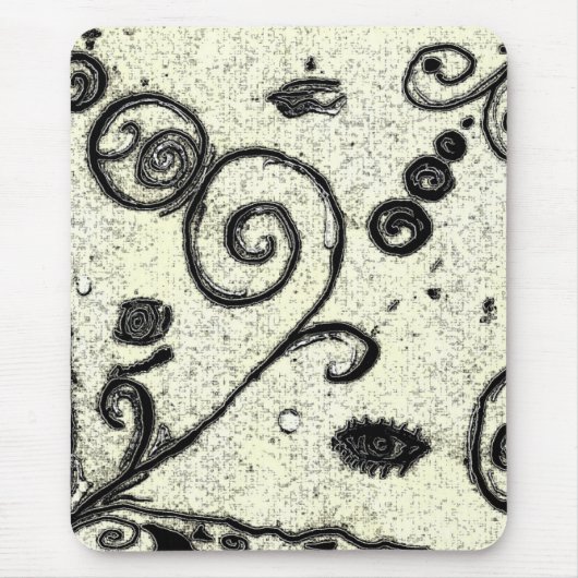 波紋 マウスパッド (正面)