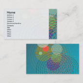 波紋 名刺 (正面/裏面)