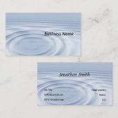 波紋 名刺 (正面/裏面)