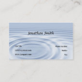 波紋 名刺 (裏面)