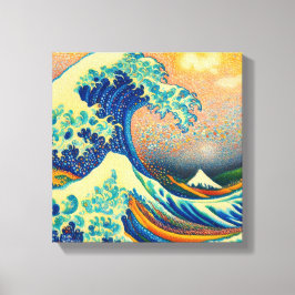 波素晴らしが神奈川v2から離れる キャンバスプリント