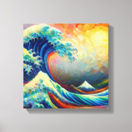 波素晴らしが神奈川v4を振り払う キャンバスプリント