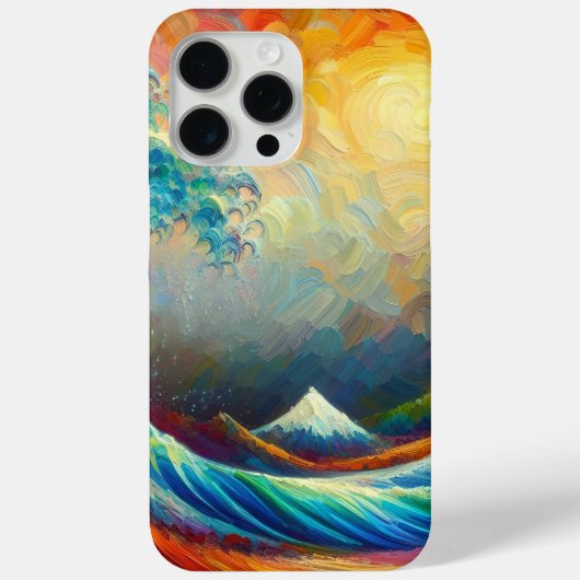 波素晴らしが神奈川v4を振り払う Case-Mate iPhoneケース (裏面)