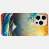 波素晴らしが神奈川v4を振り払う Case-Mate iPhoneケース (裏面 (横))