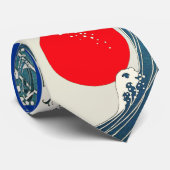 波素晴らしと赤のサンブルー白航海の ネクタイ (ロール)