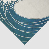 波素晴らしと赤のサンブルー白航海の 薄葉紙 (詳細)