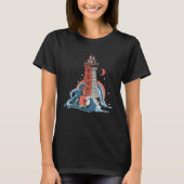 波素晴らしを打つ Tシャツ (正面)