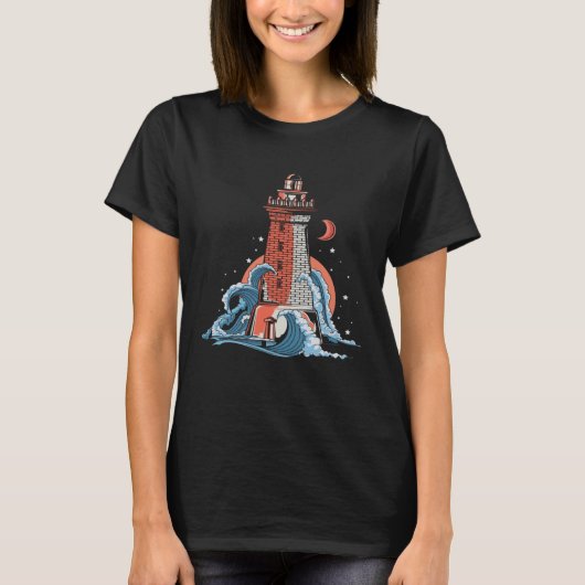 波素晴らしを打つ Tシャツ (正面)