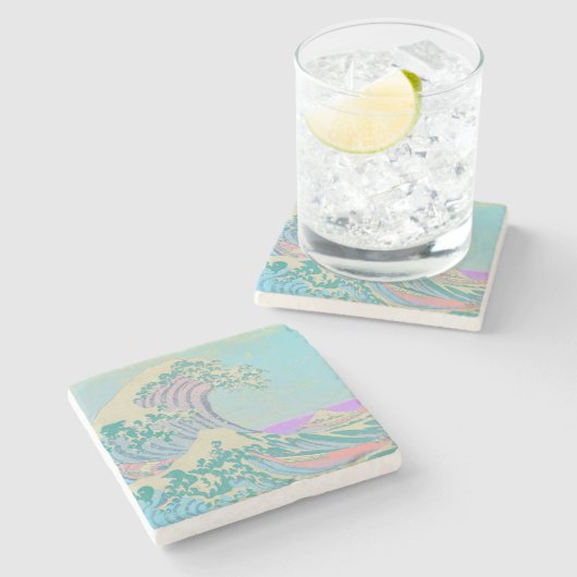 波素晴らし大理石塗装機 ストーンコースター (横)