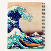 波素晴らし振り神奈川ヴィンテージアー日本のト ノートブック (裏面)