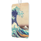 波素晴らし振り神奈川ヴィンテージ日本のプリント芸術 カーエアーフレッシュナー (左)