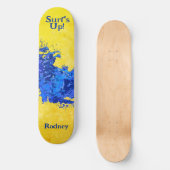 波素晴らし板 スケートボード (正面)