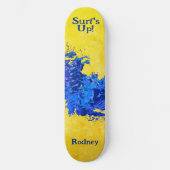 波素晴らし板 スケートボード (正面)