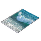 波素晴らし海岸の海航海の自然 ノートブック (左側)