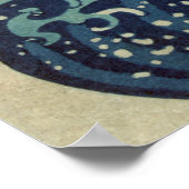 波素晴らし葛飾36景山富士 ポスター (角)