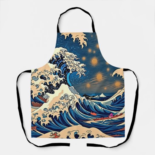 波素晴らし エプロン (正面)