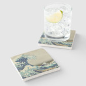 波素晴らし ストーンコースター (横)