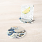 波素晴らし、北斎、浮世絵 コースター (側面)