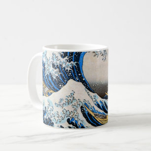 波素晴らし、北斎、浮世絵 コーヒーマグカップ