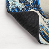 波素晴らし、北斎、浮世絵 マウスパッド (コーナー)