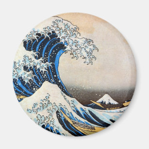 波素晴らし、北斎、浮世絵 マグネット