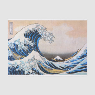 波素晴らし、北斎、浮世絵 薄葉紙