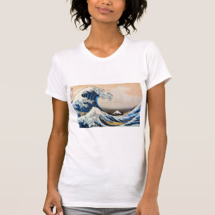 波素晴らし、北斎、浮世絵 Tシャツ