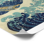 波素晴らし/津波日本の ポスター (角)