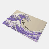 波素晴らし- purple doormat ドアマット (アングル)