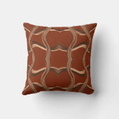 波素朴ミニマリスト線 クッション (裏面)