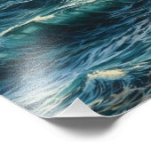 波絵を描波 フォトプリント            (角)