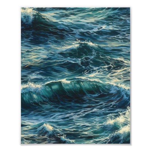 波絵を描波 フォトプリント            (正面)