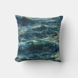 波絵画波の絵画波 クッション