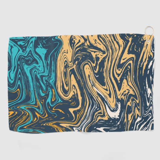 波絵画 ゴルフタオル (横)