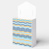 波線の色（青と黄） フェイバーボックス (オープン)