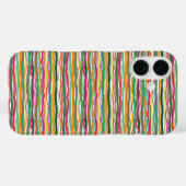 波線アーストーンヒッパイオールオーバープリント Case-Mate iPhoneケース (裏面 (横))