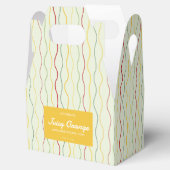 波線切りカラフル妻ボックス石鹸ブランド包装 フェイバーボックス (オープン)